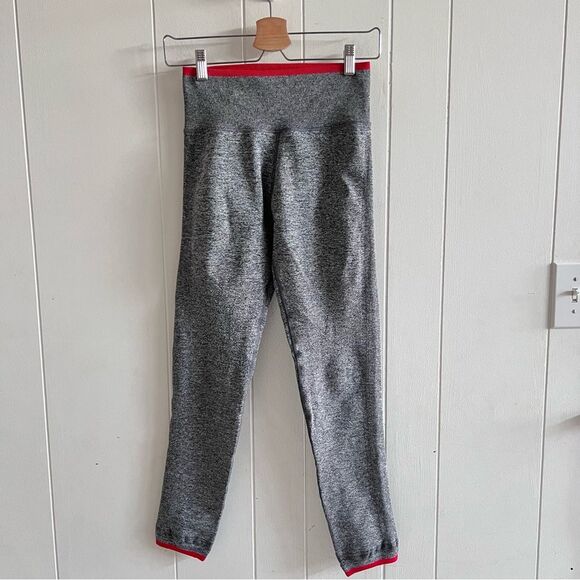 ATHLETA Seamless Andes Tight Heathered Gray Leggings - Picture 10 of 10